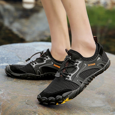 Like socks, super lightweight and flexible, make you feel great freedom and comfortable in wearing. A great alternative to bulky water shoes!